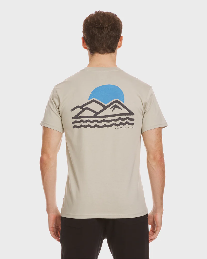 CAMISETA MASCULINO QUIKSILVER BLUE LINES – foto 2